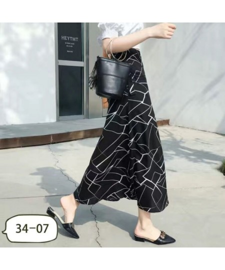 Fashion Cotton Women Floral Print Skirt Side Tie Beach Skirts Summer High Waist Wrap Flower Long Skirt With Slit $21.60 - Skirts