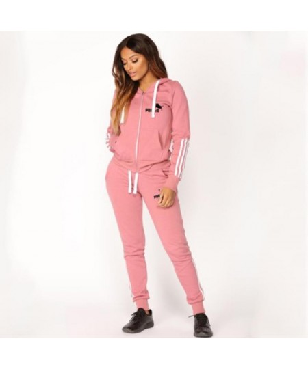 2023 Spring Tracksuit Womens 2 Piece Sets Print Hoodies+Pants Sportwear Women's Sports Suit Hooded Zippers Sweatshirt Set $40...