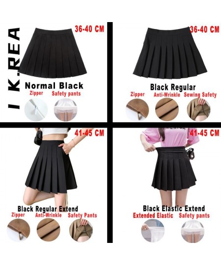 Skirts High Waist Sexy Mini Skirt Fashion Solid Women New Elegant Skirts For Women Safety Pants Pleated Y2K Mini Skirts $23.4...