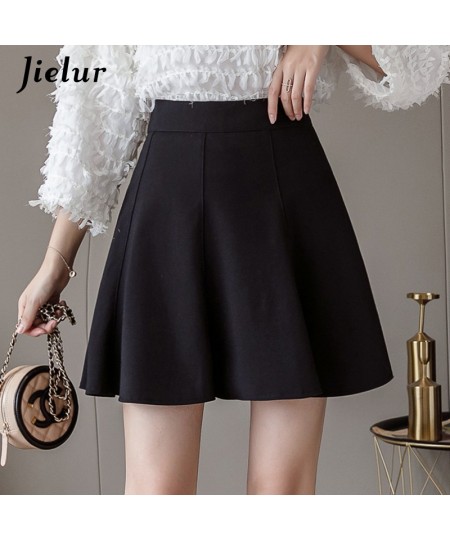 New Women's Skirt High Waist A-Line Skirts Pleated Black Basic Sexy Woman Skirts Female Korean Style Short Skirt S-XXL $32.27...