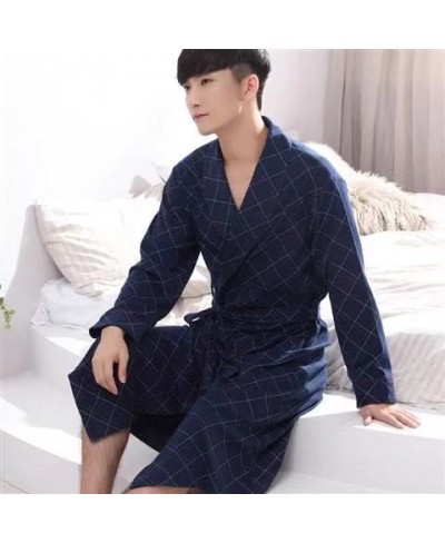 Cotton Robe Women's Nightwear Belt Bathrobes Lace Up Sleepwear Muslin Women'S Home Clothes Solid Color Robes Women Nightie $3...