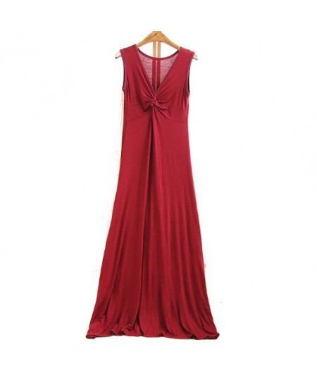 New sexy nightwear nightdress women sleeveless long night wear dress modal cotton soft nightgowns female night gown nightshir...