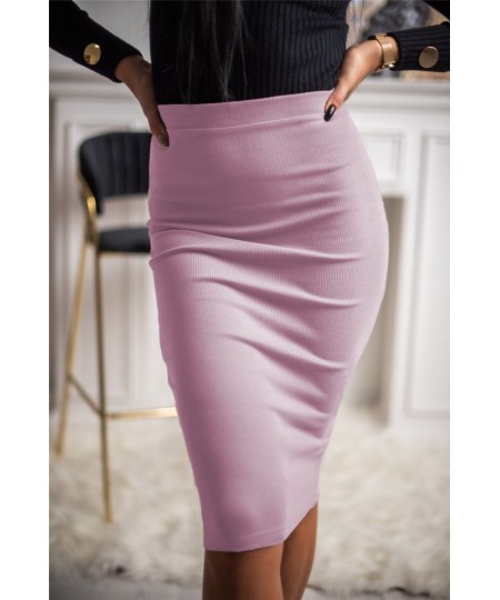 Autumn Winter 2022 Women's New Elegant Sheath Midi Skirts High Waist Solid Color Chic Wrap Skirt Pencil Skirt $29.59 - Skirts