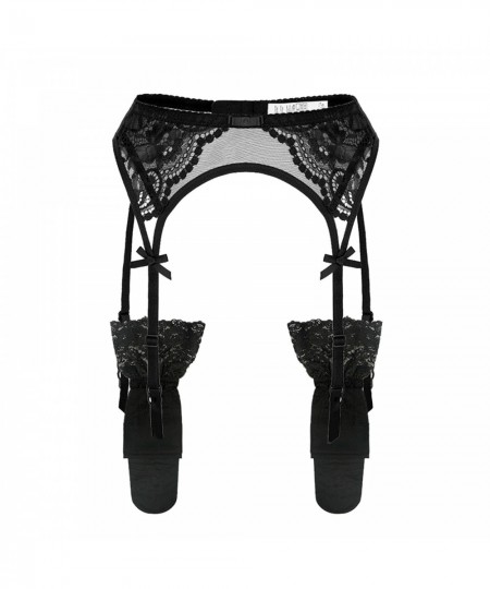 Women's Sexy Underwear Large Size Lace Garters Lovely Bow-knot High Elastic Waist Belt For Thigh High Stockings Erotic Costum...