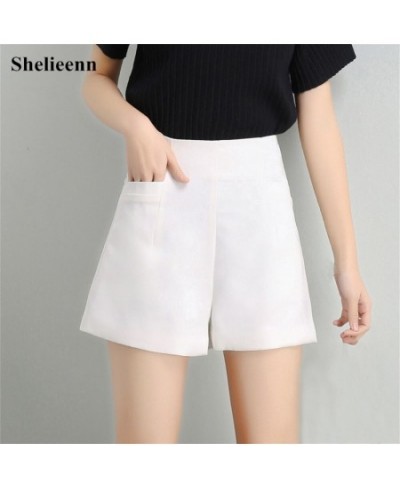 2023 Korean Style Shorts for Women Shorts Summer Casual High Waist A-line Shorts Solid Wide Leg Chiffon Shorts S/XXXL $26.74 ...