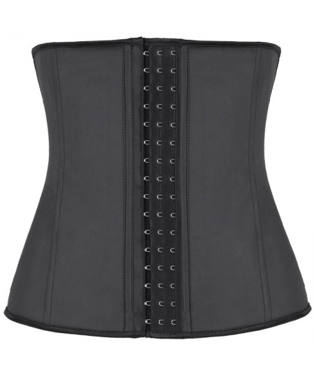 Women's 25 Steel Bone Latex Waist Trainer Shapewear Waist Cincher Body Shaper Waist Control Corset Zipper Slimming Shaper Bel...