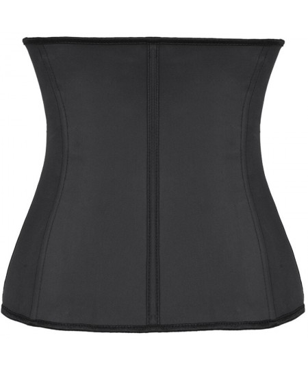 Women's 25 Steel Bone Latex Waist Trainer Shapewear Waist Cincher Body Shaper Waist Control Corset Zipper Slimming Shaper Bel...