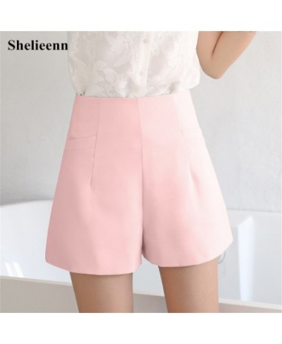 2023 Korean Style Shorts for Women Shorts Summer Casual High Waist A-line Shorts Solid Wide Leg Chiffon Shorts S/XXXL $26.74 ...