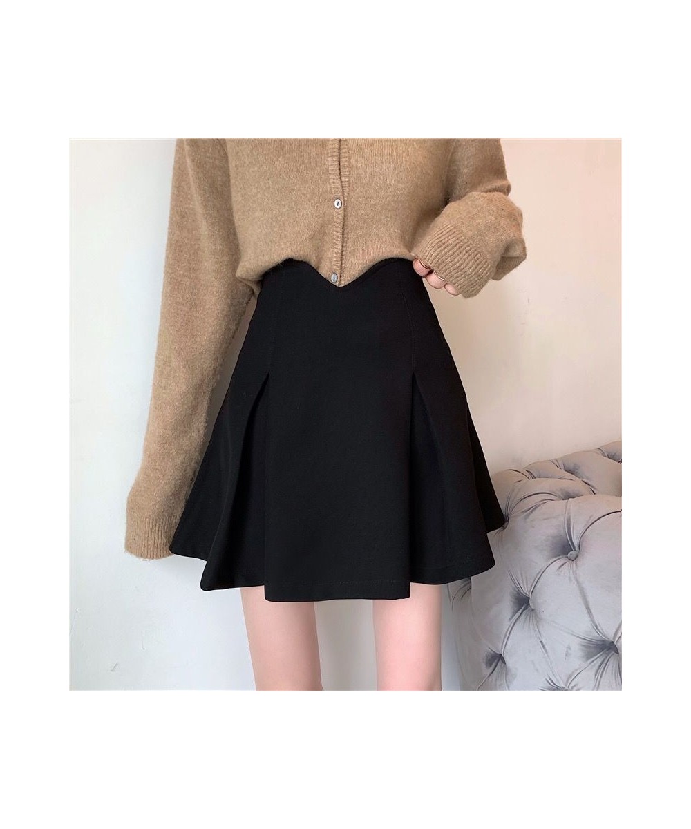 Skirts Women Trendy Student Mini Pleated All-match Streetwear Solid Ulzzang Summer Elegant Female Retro Chic Simple $29.02 - ...