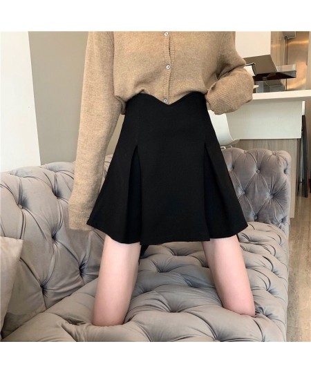 Skirts Women Trendy Student Mini Pleated All-match Streetwear Solid Ulzzang Summer Elegant Female Retro Chic Simple $29.02 - ...