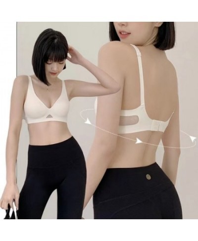 Seamless Women's Underwear Summer Thin Breathable Comfortable Small Chest Without Steel Rings Soft Support Bra Style Ladies S...