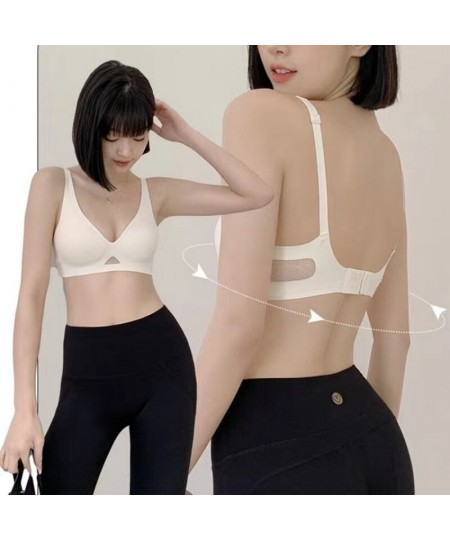 Seamless Women's Underwear Summer Thin Breathable Comfortable Small Chest Without Steel Rings Soft Support Bra Style Ladies S...