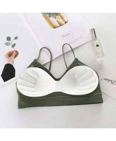 2023 High Elastic Bra Women Gathering Bralette Push Up Bra Summer Anti-light Wild Bra Tube Top Sexy No Rims Lingerie $12.44 -...