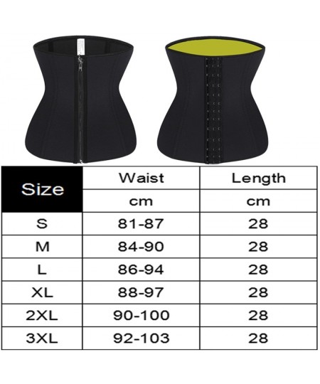 Neoprene Sweat Waist Trainer Belt Body Shaper Abdominal Trimmer Corset Fat Burning Outdoor Sports Girdle Belly Control $29.73...