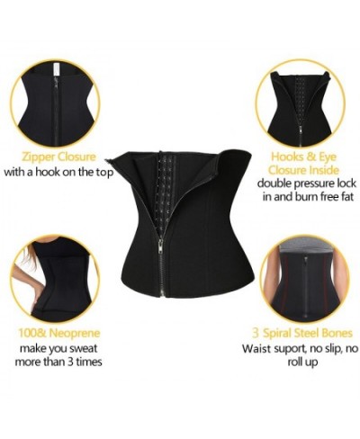 Neoprene Sweat Waist Trainer Belt Body Shaper Abdominal Trimmer Corset Fat Burning Outdoor Sports Girdle Belly Control $29.73...