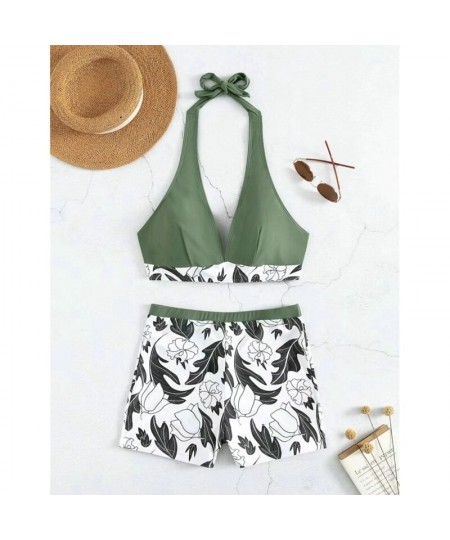 2023 Women Girls Two-Piece Swimsuit Summer Beach Bikini Set Swimming Pool Swimwear Sexy Separate Swimsuit Bathing Suit $27.44...