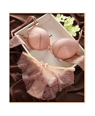 New Sexy Underwear Women Bra Set Vs Victoria Lingerie Set Luxurious Vintage Lace Embroidery Push Up Bra And Panty Set $25.20 ...