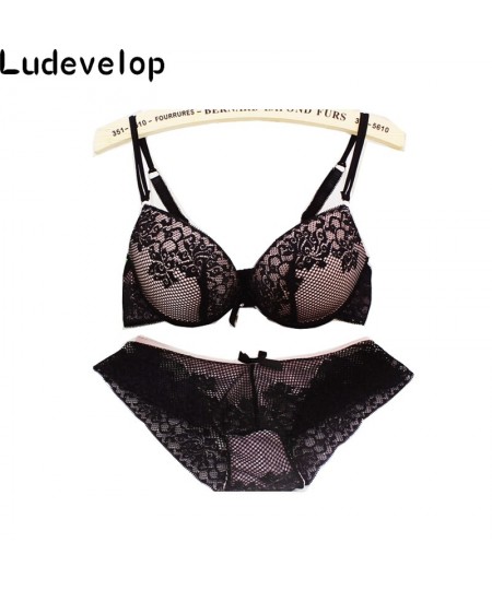 New Sexy Underwear Women Bra Set Vs Victoria Lingerie Set Luxurious Vintage Lace Embroidery Push Up Bra And Panty Set $25.20 ...