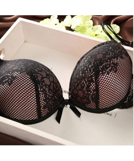 New Sexy Underwear Women Bra Set Vs Victoria Lingerie Set Luxurious Vintage Lace Embroidery Push Up Bra And Panty Set $25.20 ...