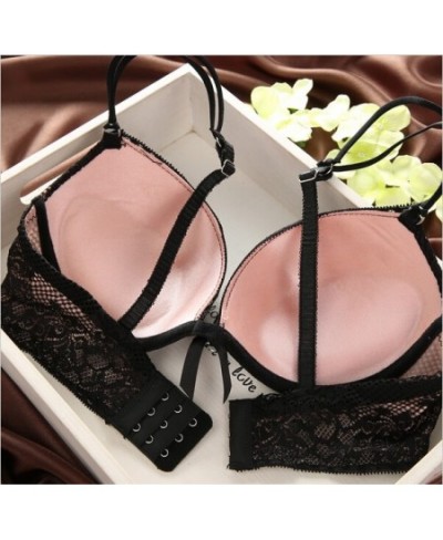 New Sexy Underwear Women Bra Set Vs Victoria Lingerie Set Luxurious Vintage Lace Embroidery Push Up Bra And Panty Set $25.20 ...