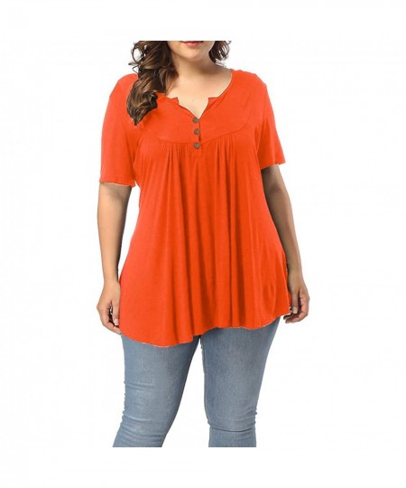 Big Size Clothing 2023 Summer Loose Woman T-shirts Casual Sexy V Neck Short Sleeve Solid Plus Size Shirt Female Fat MM Tops $...