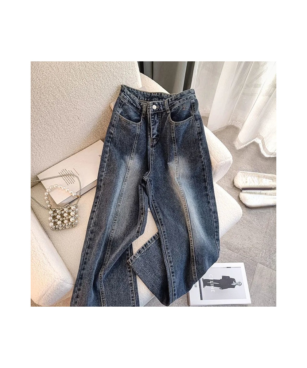 Summer Women Baggy Jeans 2022 Chic Casual All-Match Harajuku High Waist Denim Straight Pants Y2k Streetwear Wide Leg Trousers...