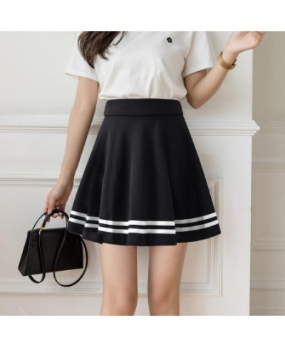 2023 Summer Style Women Black Skirt Elastic Faldas Ladies Midi Skirt Sexy Girl Hot Club Mini Short Skirts Saia Feminina Vesti...