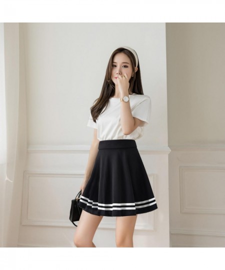 2023 Summer Style Women Black Skirt Elastic Faldas Ladies Midi Skirt Sexy Girl Hot Club Mini Short Skirts Saia Feminina Vesti...