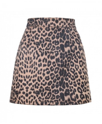 Woman skirts harajuku 2023 faux pack hip sexy leopard bust tall waist zipper A word female skirts womens WSL4346 $26.77 - Skirts