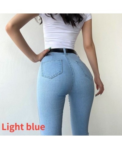 Open-Crotch Pants Sexy Skinny Hip Jeans Women's Peach Hip Hip Lifting with Double-Headed Invisible Zipper for Dating Must-Hav...