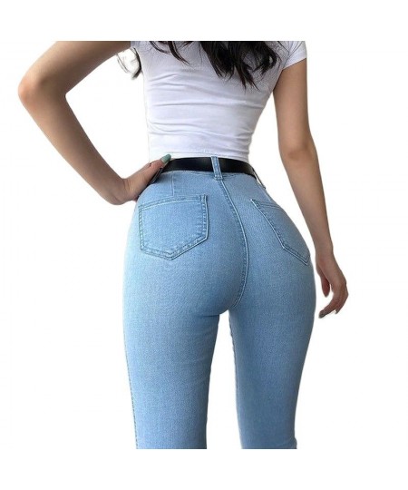 Open-Crotch Pants Sexy Skinny Hip Jeans Women's Peach Hip Hip Lifting with Double-Headed Invisible Zipper for Dating Must-Hav...