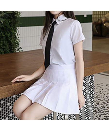 Mini Skirt Sweet Solid Color Women Pleated Skirt Hidden Zipper Women Skirt Pure Color A-Line Short Skirt Female Clothing $23....