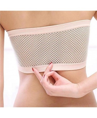 Solid Color Women Breathable Strapless Hollow Back Bra Sport Tube Top Underwear Strapless Hollow Back Bra Sport Tube Top $14....