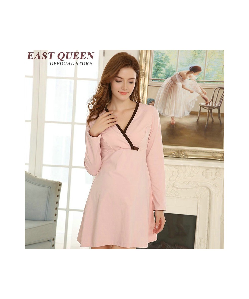 Maternity wear clothing sleepwear breastfeeding clothes nightgown FF495 $74.47 - Sleepwears