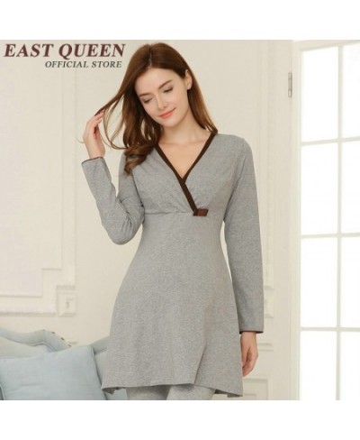 Maternity wear clothing sleepwear breastfeeding clothes nightgown FF495 $74.47 - Sleepwears