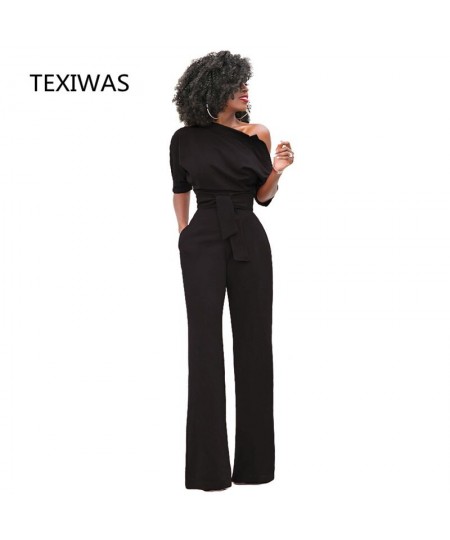 2023 Fashion Off Shoulder Elegant Jumpsuits Women Plus Size Rompers Multicolor Jumpsuits Short Sleeve Female Overalls $44.27 ...