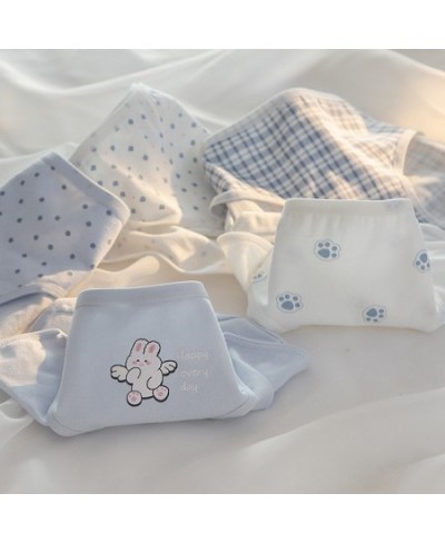 5PCS/Set Cute Cartoon Rabbit Panties Cotton Women Underwear Female Ladies Soft Breathable Briefs Girls Shorts Sexy Underpants...