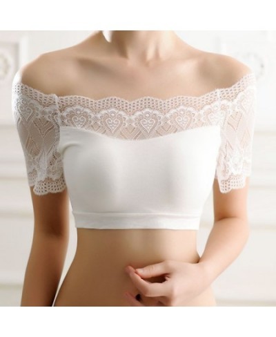 New Women Lace Bras Top Comfortable Bra Solid Color Sexy Underwear Vest Female Hollow Out Wireless Lingerie Seamless Bra $17....