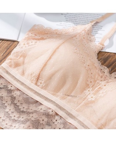 3D Sexy lace Lingerie Seamless Sport Bra U Type Backless Strapless Top Bra Push Up Bralette Brassiere Women Underwear $11.52 ...