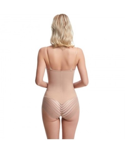 Sexy Bodyshaper Women Backless Invisible Shapewear Bodysuit Femme Slimming Underwear Butt Lifter Waist Soft Push Up Corset $3...