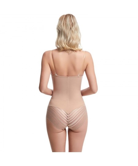 Sexy Bodyshaper Women Backless Invisible Shapewear Bodysuit Femme Slimming Underwear Butt Lifter Waist Soft Push Up Corset $3...