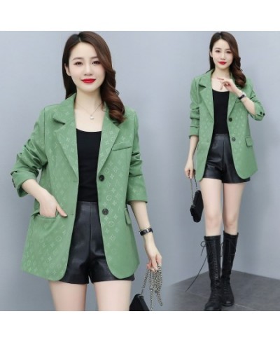 Chikichi Elegant Green Blazer Women Spring Street Blazer Casual Commuter British Style Blazer Women Office Lady Suit Blazer $...