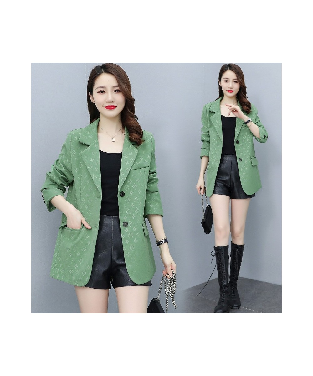 Chikichi Elegant Green Blazer Women Spring Street Blazer Casual Commuter British Style Blazer Women Office Lady Suit Blazer $...