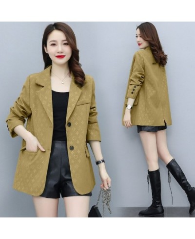 Chikichi Elegant Green Blazer Women Spring Street Blazer Casual Commuter British Style Blazer Women Office Lady Suit Blazer $...