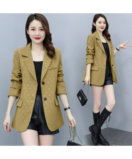 Chikichi Elegant Green Blazer Women Spring Street Blazer Casual Commuter British Style Blazer Women Office Lady Suit Blazer $...