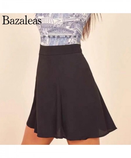 2022 France ruffle pleated Women mini Skirt High Waist Slim elegant Skirts for Womens clothing summer $30.43 - Skirts