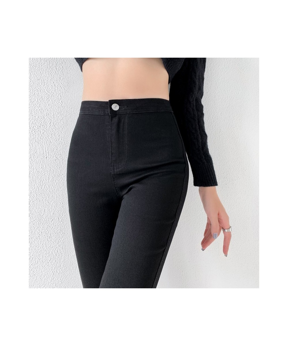 90s Aesthetic Jeans Woman Sexy Young High Waist Streetwear Vintage Y2k Urban Femme Stretch Denim Pants 2023 Autumn Warm $36.2...