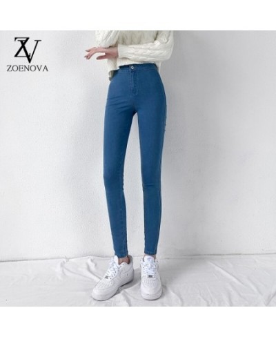 90s Aesthetic Jeans Woman Sexy Young High Waist Streetwear Vintage Y2k Urban Femme Stretch Denim Pants 2023 Autumn Warm $36.2...