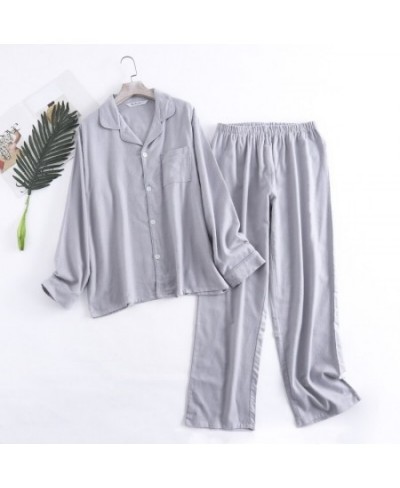 Bamboo Fiber Warm Long Pants Pyjamas Women Clothes for Autumn and Winter Couples Pajamas for Men and Women's Homewear Sets $5...