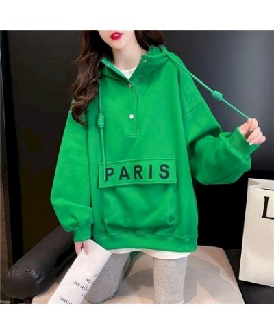 Design Sense Hoodies Women Niche Stitching Pocket Hooded Coats Spring Autumn Trend Thin Hoodie Fashion Oversized Pullover Wom...